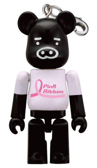 BE@RBRICK BooBo Pink Ribbon 70%